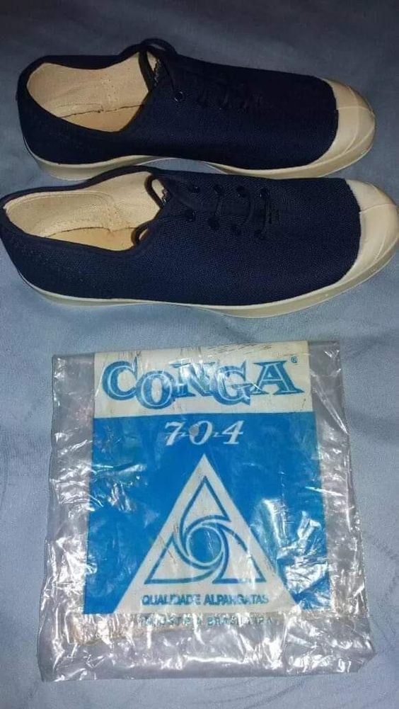 Tenis Conga Antigo - Memórias de uma Época Inesquecível