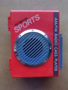 Radio Walkman AM/FM Cassette player All Weather Sports