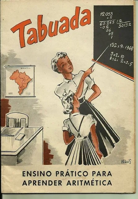Tabuada Antiga - A Base da Educação Matemática das Gerações de 60 e 70