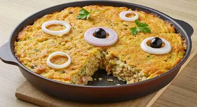 Frigideira de Bacalhau - Receita Saborosa