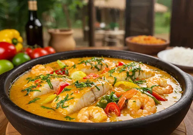Moqueca de Peixe Baiana para Semana Santa