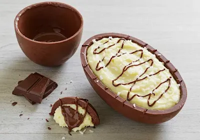 Ovo de Páscoa Prestígio: Com Chocolate e Coco - Fácil