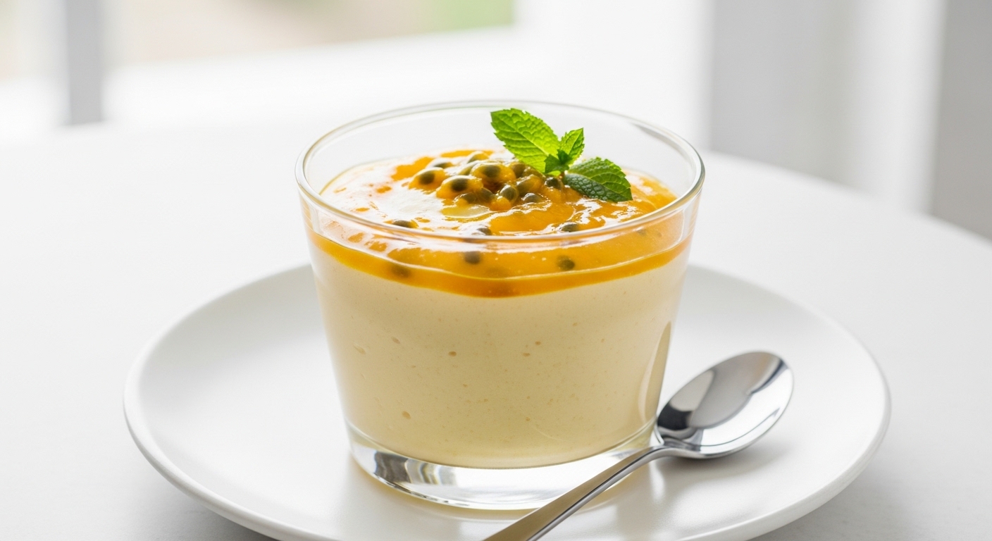 Mousse de Maracujá Simples