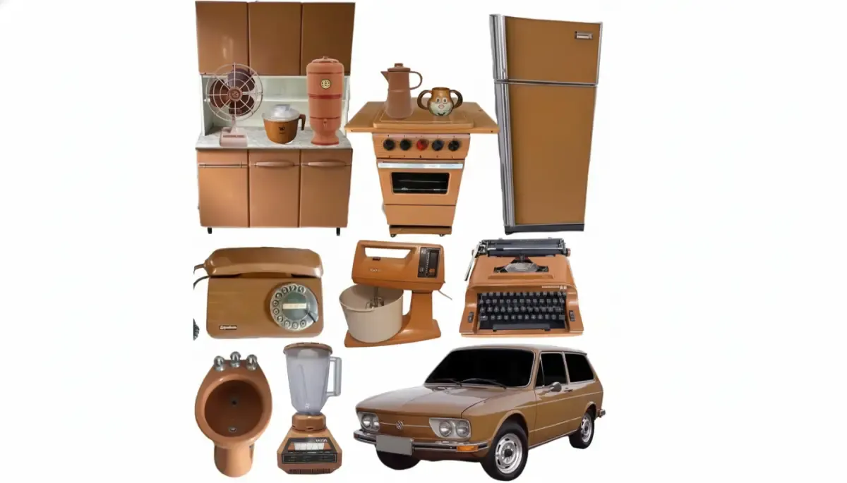 Eletrodomésticos Marrons: O Charme das Casas dos Anos 70, 80 e 90