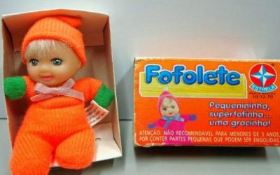 boneca fofolete estrela antiga