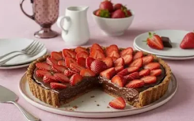 Como Fazer um Torta de Chocolate com Morango [Dia das Mães]