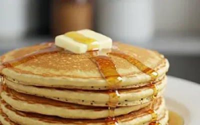 Easy Fluffy Pancakes - Recipe