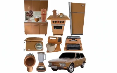 Eletrodomésticos Marrons: O Charme das Casas dos Anos 70, 80 e 90