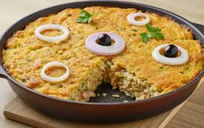 Frigideira de Bacalhau - Receita Saborosa