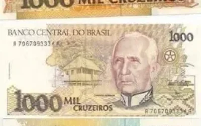 Notas de Cruzeiros e Cruzados Novos