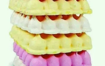 Suspiro doce antigo de mercado