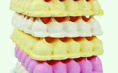 Suspiro doce antigo de mercado